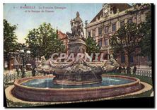 CPA Marseille La Fontaine Estragin et la Banque de France