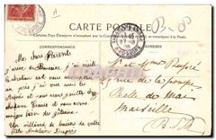 CPA Tarascon Le Pont Suspendu sur le Rhone vue de la Chaussee de Beaucaire