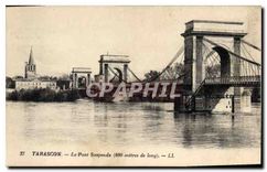CPA Tarascon Le Pont Suspendu