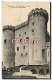 CPA Tarascon L'Entree des Tourelles du Chateau du Roi Rene