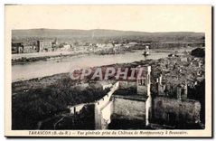 CPA Tarascon (B du R) Vue generale prise de Chateau de Montmorency a Beaucaire