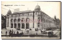 CPA Marseille l'hotel des Postes 