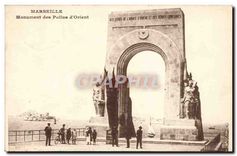 CPA Marseille Monument des Poilus d'Orient 