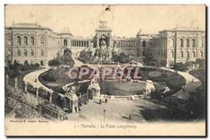 CPA Marseille le palais Longchamp 