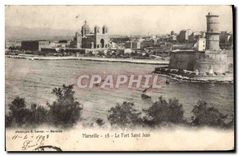 CPA Marseille le Fort Saint Jean 