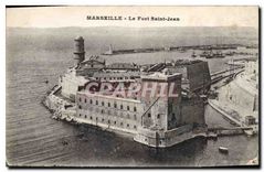 CPA Marseille le Fort Saint Jean 