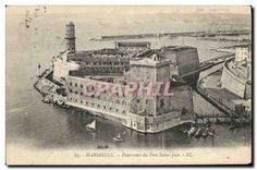 CPA Marseille Panorama du fort Saint Jean 
