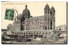 CPA Marseille la Cathedrale 