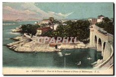 CPA Marseille Pont de la Fausse Monnaie et Rointe de Malmousque 