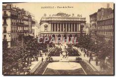 CPA Marseille Place de la Bourse 
