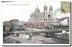 CPA Marseille La Cathedrale 