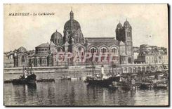 CPA Marseille La Cathedrale 