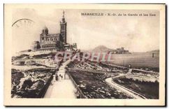 CPA Marseille N D de la Garde et les Iles 