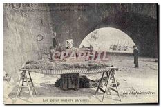REPRO La Matelassiere Les petits metiers parisiens 