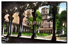 CPM Toulouse la Ville Rose le Cloitre et Tour des Augustins XIV et XV siecle Musee 