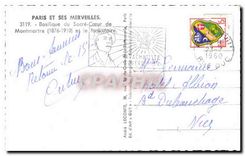 CPM Paris et ses Merveilles Basilique du Sacre Coeur de Montmartre et le Funiculaire