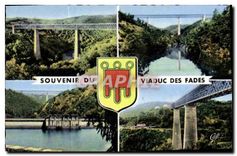 CPM Les Fades le Barrage et le Viaduc le Geant d'Europe 