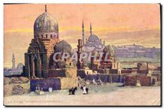 CPA Le Caire Tombeaux des Mameluks 