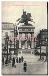 CPA Clermont Ferrand La Statue de Vercingeorix 