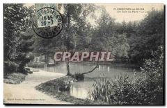 CPA Plombieres les Bains Un Coin du Parc Le Lac 