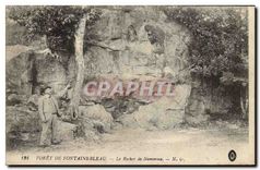 CPA Foret de Fontainebleau Le Rocher de Nemorosa 