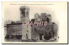 CPA Beaucaire La Chapelle et Ruines du Chateau de Montmorency 