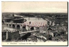 CPA Toulouse La Garonne et les Ponts 