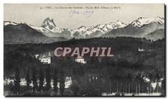 CPA Pau La Chaine des Pyrenees Pic du Midi d'Ossau 