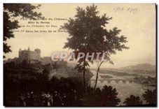 CPA Pau Interieur du Chateau Millin du Perreux Vue du Chateau de Pau 
