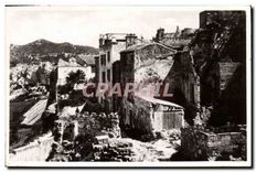 CPA Le Douce France Les Baux Le Vllon de la Fontaine a gauche la voie Romaine 
