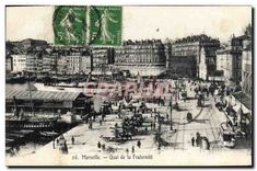 CPA Marseille Quai de la Fraternite 
