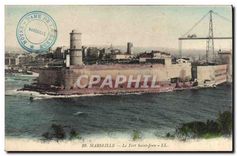 CPA Marseille Le Fort Saint Jean 
