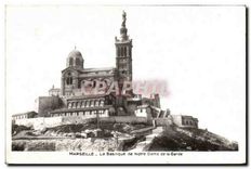 CPA Marseille La Basilique de Notre Dame de la Garde 