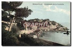 CPA Marseille Le Promenade de la Corniche 