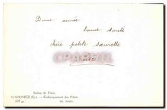 CPA Salons de Paris Maronez Embarquement des Filets