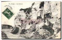 CPA Dieppe Les Falaises Enfants