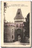 CPA Le Vieux vichy Busset Chateau de Bourbon L'Entree du Chateau 