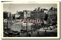 CPA Marseille Le quai des Belges 