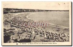 CPA Royan La Grande Conche et le Boulevard Frederic Garnier 