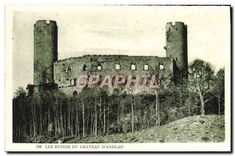 CPA Les Ruines du Chateau d'Andlau 