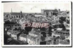 CPA Poitiers Vue generale vers la Cathedrale 