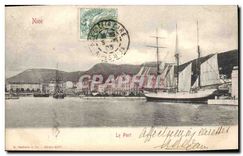 CPA Nice Le Port Bateau