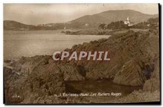 CPA l'Esterel Agay Les Rochers Rouges 