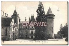 CPA Environs de Vichy Busset Le Chateau 