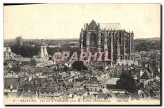 CPA Beauvais Vue sur la Cathedrale prise de l'Eglise Saint Etienne 