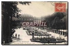 CPA Bordeaux Le Jardin Public La Terrasse 