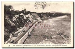 CPA Biarritz La Cote Basque Les nouveaux bains nouveaux amenadements et la Rhune 