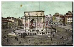 CPA Marseille La Place d'Aix 