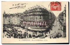 CPA Marseille Rue de la Republique 