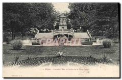 CPA Dijon Cascade d'Eau du Jardin de la Place Darcy 